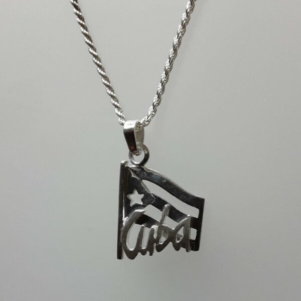 Symbolschmuck "Cu a / Fahne / Anhänger"