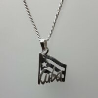 Symbolschmuck "Cu a / Fahne / Anhänger"