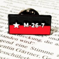 Pin "M-26-7 / Cu_a" [Schwarz / Rot]