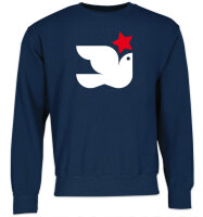 Sweatshirt "Taube mit rotem Stern"