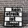 Pin "Kein Streik ist illegal" [Schwarz / Weiß]