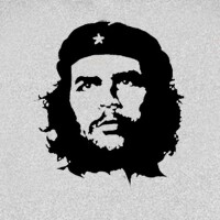 Kapuzenpullover "Che Guevara" [grau]